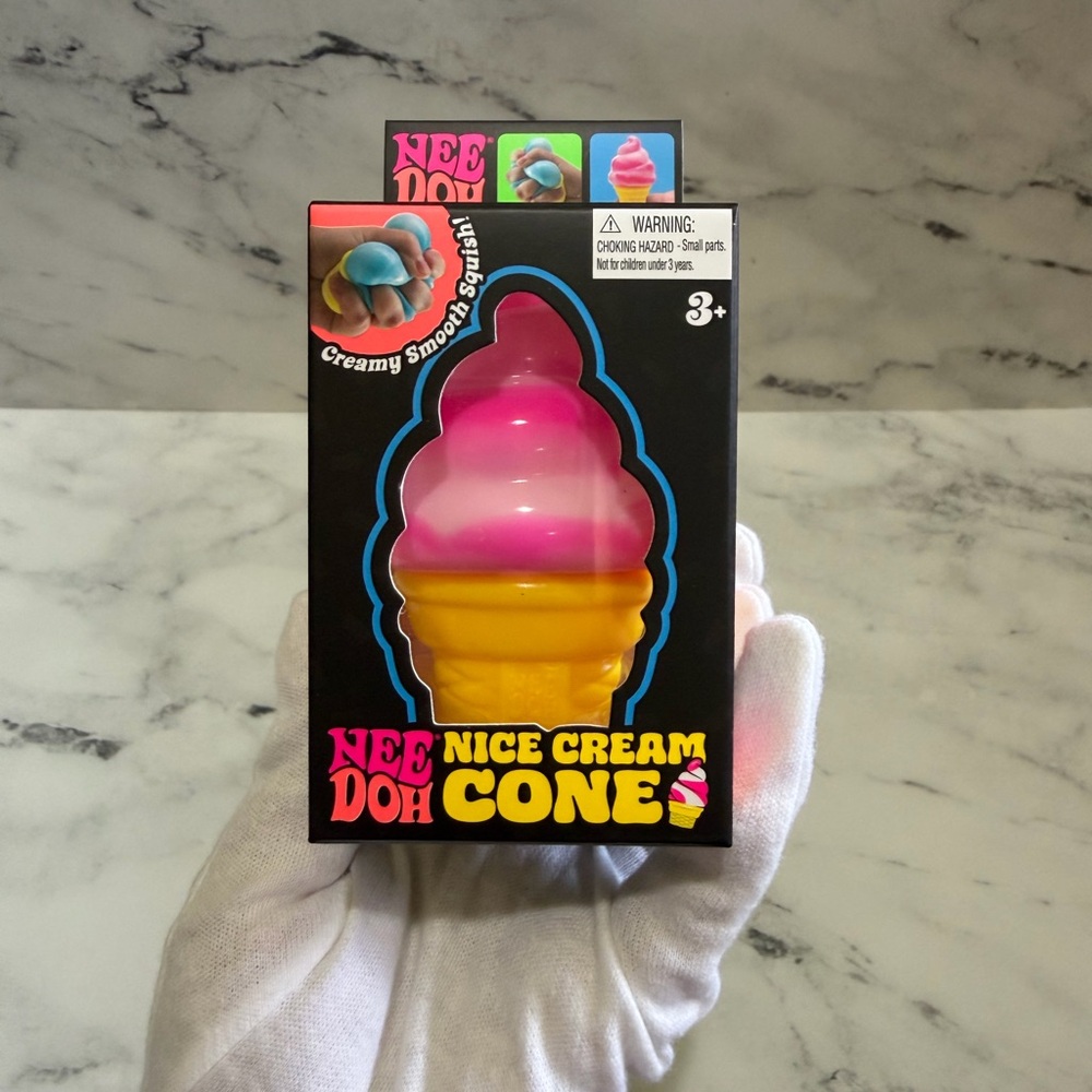 NeeDoh Nice Cream Cone PINK